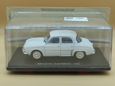 1/24 Renault Dauphine Blanc 1961 IXO Hachette "Boite Vitrine"