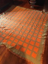 Coperta fatta a mano della