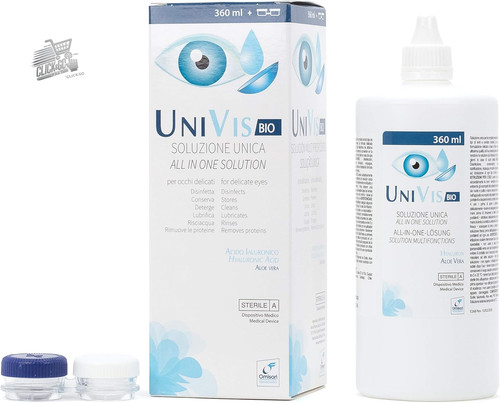 Unique contact lens solution - unique,