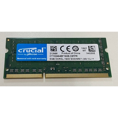 8gb sodimm ddr3l 1600 - 1x, mhz