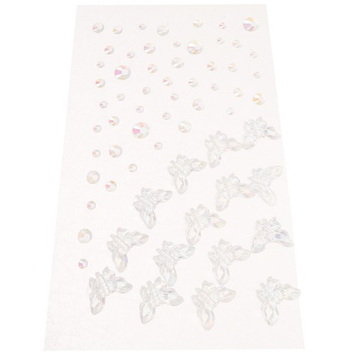 Adesivi viso strass - adesivi,