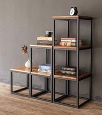 Libreria scaffale in legno e
