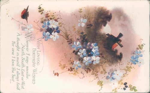 Birthday wishes floral - , wildt