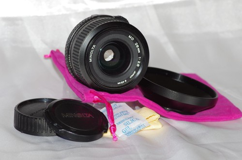 Objectif 28mm minolta - objectif,