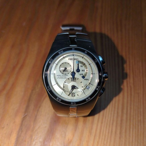 Raro cronografo seiko kinetic - raro,