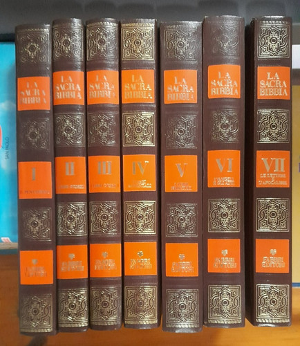 Sacra bibbia fabbri ed - sacra, bibbia.