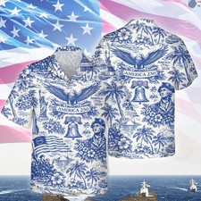 Camicia hawaiana America 250°