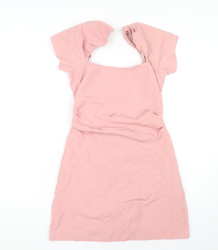 Zara vestito donna rosa manica - zara,