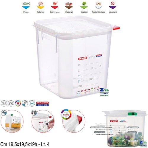 Contenitore gastronomico con - contenitore,