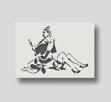 Stencil Banksy's Queen Vic -