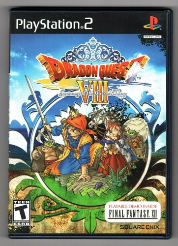Jeu ps2 dragon quest - dragon,