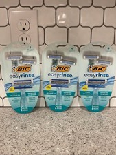 NUOVO Set di 3 Bic Easy Rinse