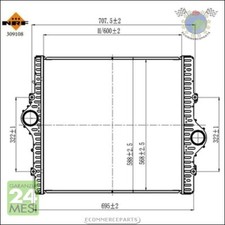 Intercooler NRF per TOYOTA