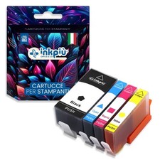 4 CARTUCCE COMPATIBILI HP