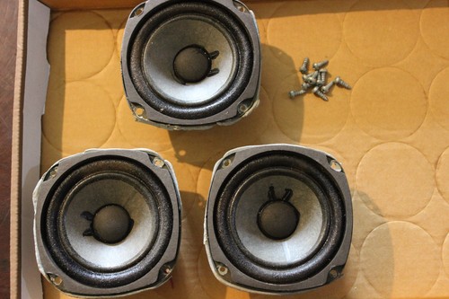 Three bose 901 series - three,