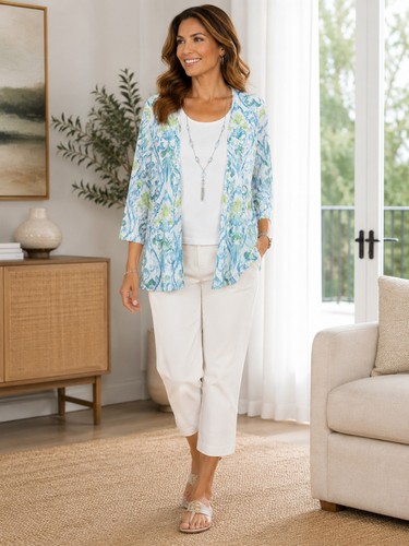 Cardigan aperto nuovo con