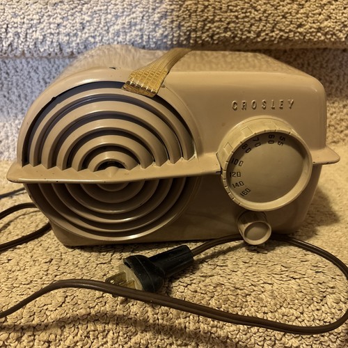 Crosley bakelite bullseye - bullseye, tube