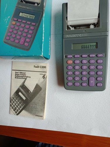 Facit 200 calcolatrice - 200,