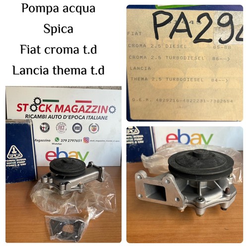 Pompa acqua lancia thema - acqua, e