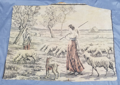 Vintage french beautiful sheep - vintage,