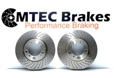 Porsche Cayman 2.9 3.4S 987 05-14 Dischi Freno Anteriori MTEC Forati Solo