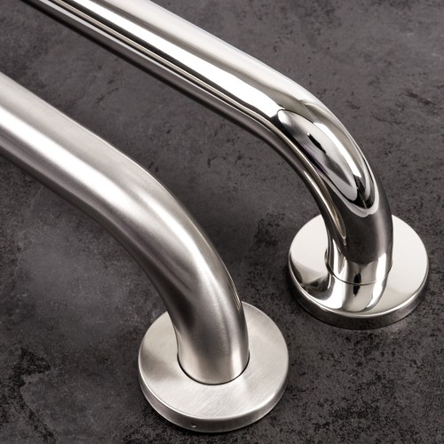 Maniglia acciaio inox bagno - in,
