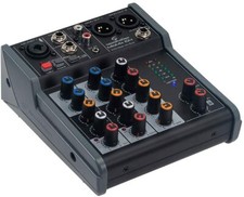 Soundsation MIOMIX 104 Mixer 5 Canali + 48V + Effetto Echo Uscite Bilanciate XLR