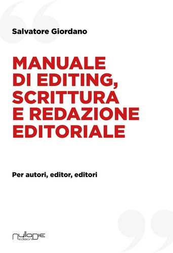 Manuale editing scrittura - di, editing,