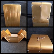 schedario RESISTO vintage modernariato metallo