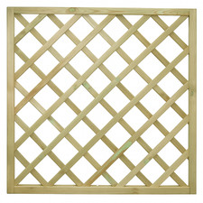 PANNELLO GRIGLIATO QUADRATO 90xh90cm IN LEGNO PER ESTERNO