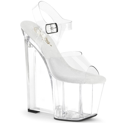 Pleaser plateau zeppa tacco - 8",