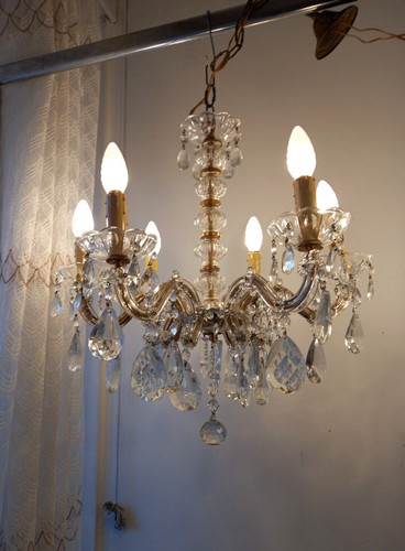 Lampadario vintage maria - lampadario,