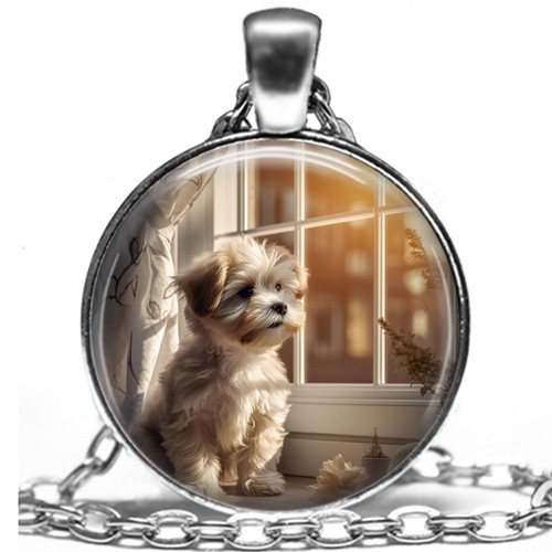 Collana con stampa artistica