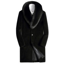 Cappotto uomo lana shearling