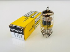 SYLVANIA 5751 Valvola NOS electronic tube valve BOX plate valvole preamp