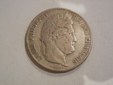 Francia Luigi Filippo 5 franchi 1842A argento