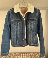 Giacca Di Jeans Imbottita