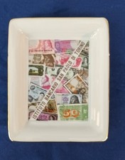 Posacenere Ceramica vintage Istituto Bancario San Paolo Di Torino Ginori 