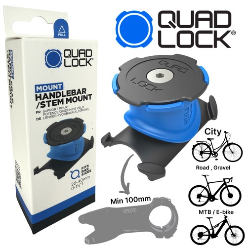 Quad lock bike mount - lock,