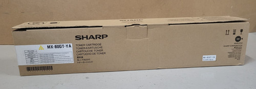 Toner sharp 80gt giallo - toner,