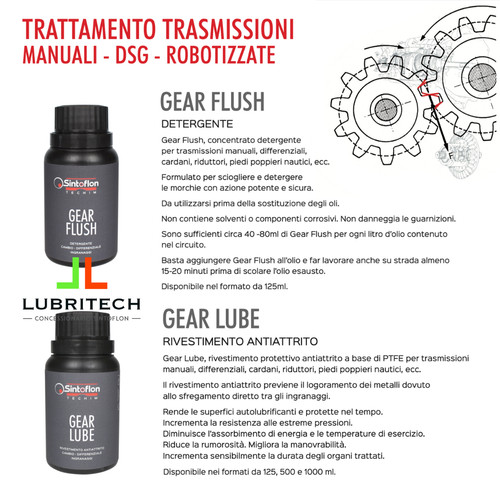 Sintoflon gear flush - gear, +