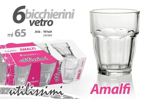 Set bicchieri bicchierino - 6,