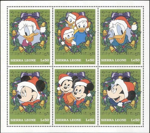 Sierra leone 1997 - leone, natale