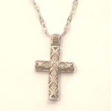 Collana uomo con croce