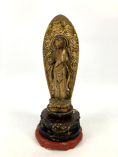 Antica statua giapponese - , di