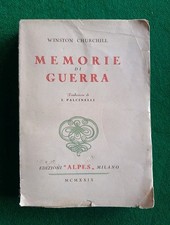 CHURCHILL WINSTON - MEMORIE DI