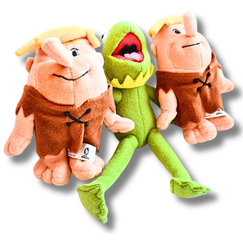 Peluche kermit barney - peluche,