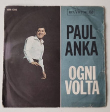 PAUL ANKA "OGNI VOLTA / STASERA RESTA CON ME" 1964