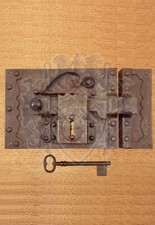 Serratura forgiata da restauro