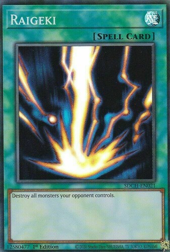 Sdch en021 raigeki - yu-gi-oh!, sdch-en021
